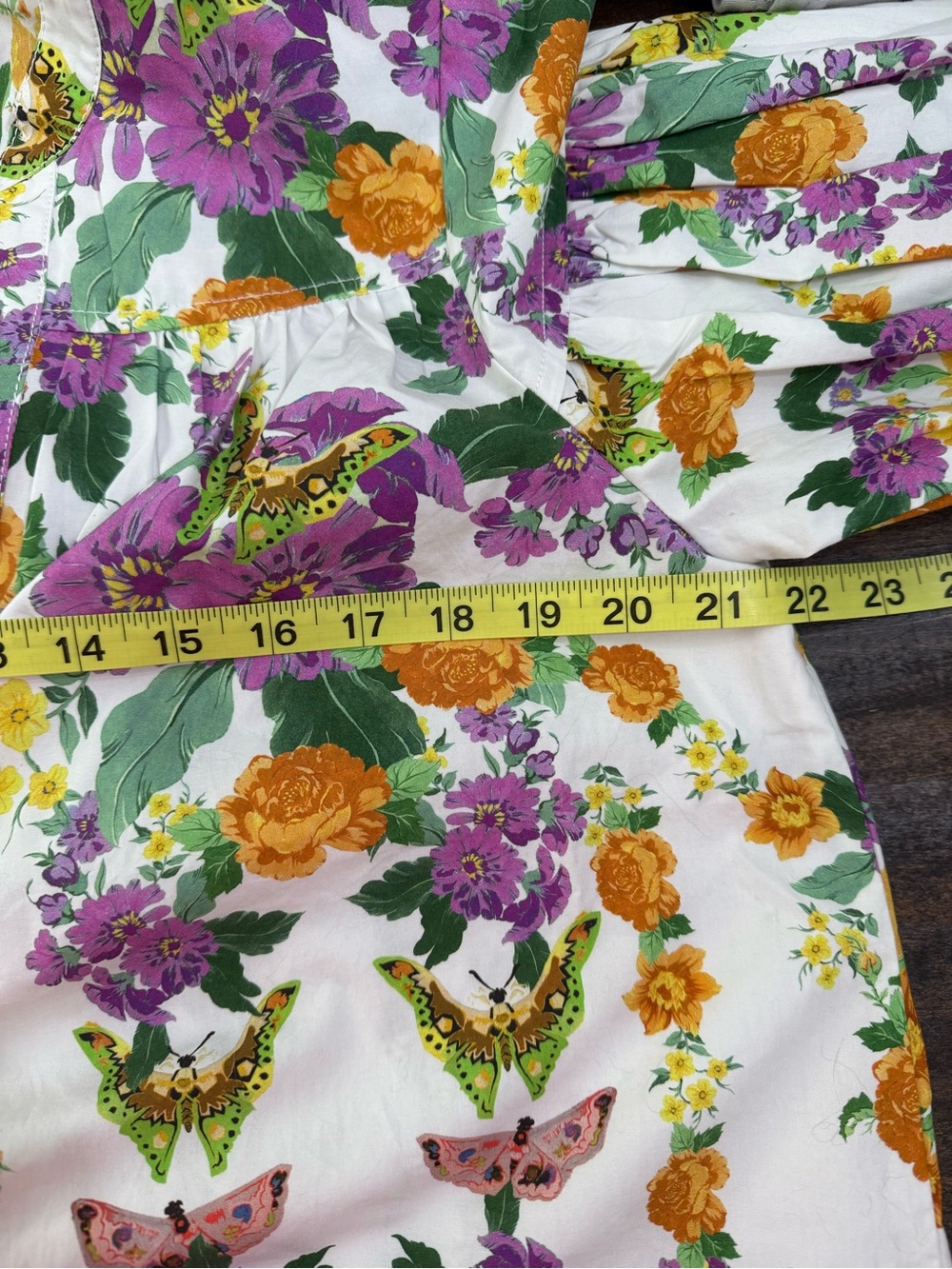 Anthropologie Darcey Popover Swing Top - Picture 3 of 9